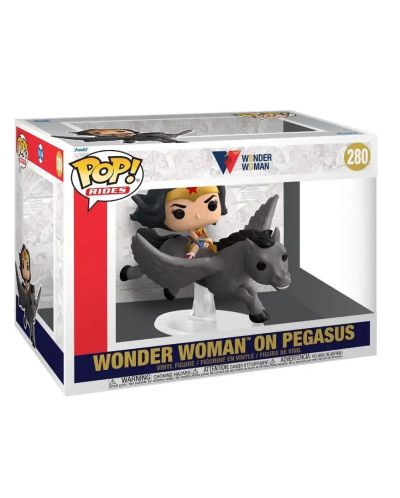 Figurina Funko POP! Rides: DC Comics - Wonder Woman on Pegasus #280 - 2