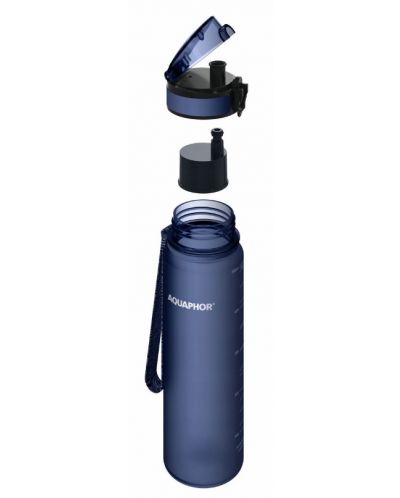 Sticlă filtrantă pentru apă Aquaphor - City, 160011, 0,5 l, turcoaz - 3