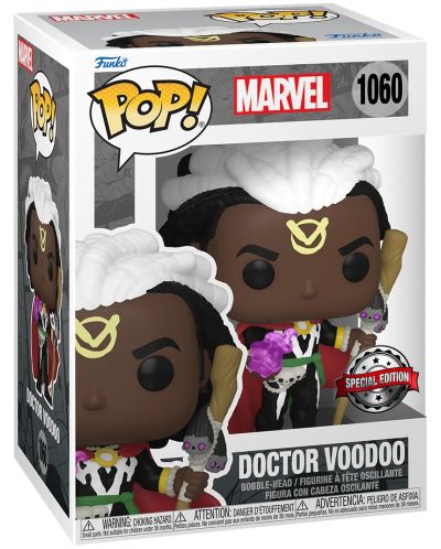 Figurina Funko POP! Marvel: Doctor Voodoo - Doctor Voodoo (Special Edition) #1060 - 2