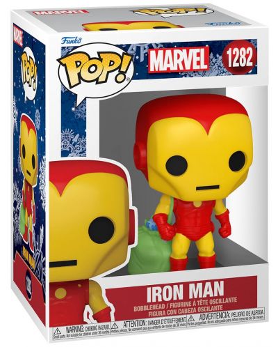 Figurină Funko POP! Marvel: Holiday - Iron Man #1282 - 2