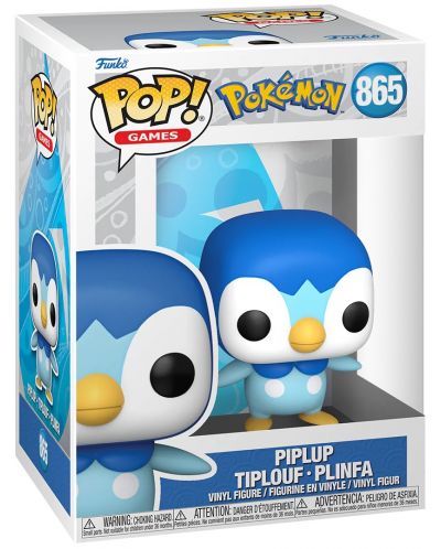 Figura Funko POP! Games: Pokemon - Piplup #865 - 2