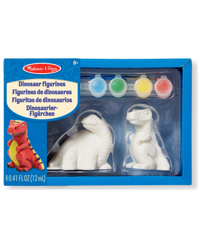 Figuride de colorat Melissa & Doug - Dinozauri - 1