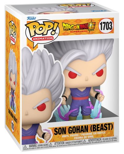 Figurină Funko POP! Animation: Dragon Ball Super - Son Gohan (Beast) #1703 - 3