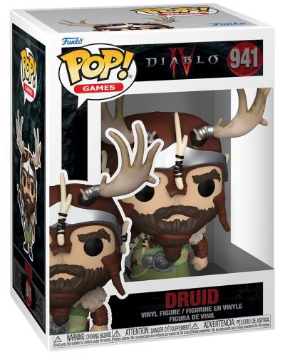 Figurină Funko POP! Games: Diablo 4 - Druid #941 - 2