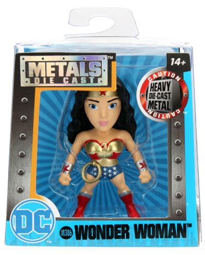 Figurina Metals Die Cast DC Comics: DC Bombshells - Wonder Woman (M386) - 4