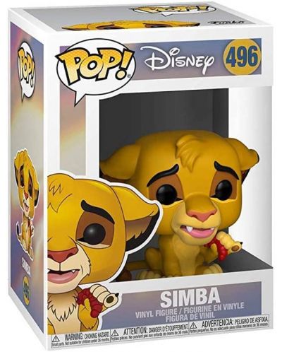 Figurina Funko POP! Disney: The Lion King - Simba #496	 - 2