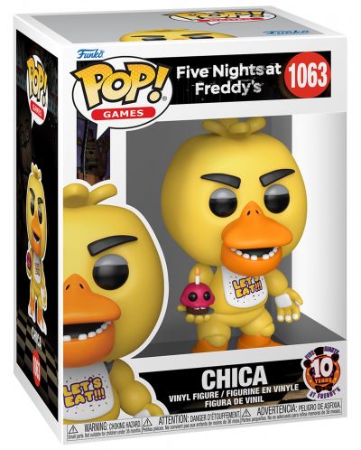 Figurină Funko POP! Games: Five Nights at Freddy's - Chica (10th
