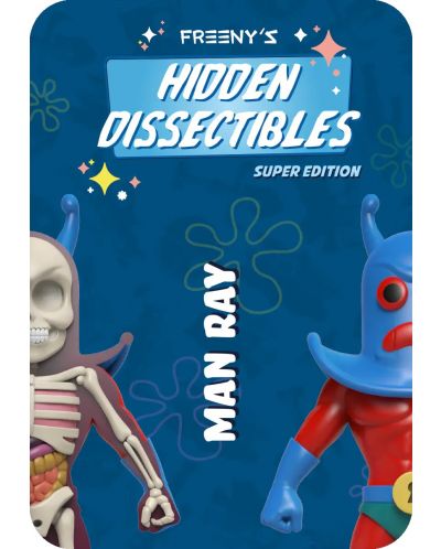 Figurină Mighty Jaxx Animation: SpongeBob SquarePants - Dissectibles Blind Box, sortiment - 3