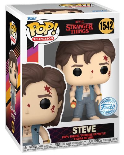Figurină Funko POP! Television: Stranger Things - Steve (Special