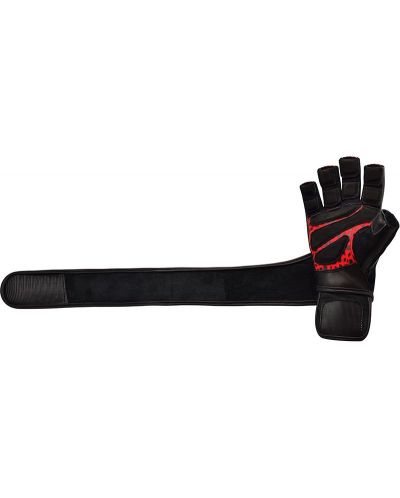 Mănuși de fitness RDX - L7 Micro Plus, negru/roșu - 2