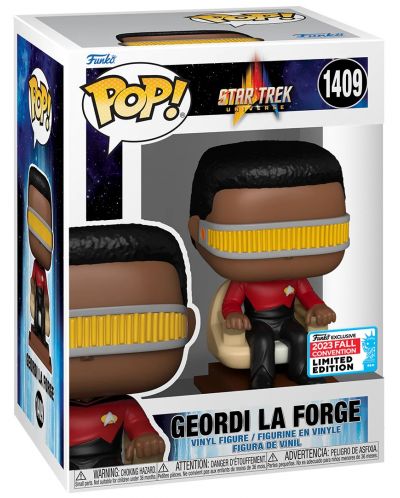 Figurină Funko POP! Television: Star Trek - Geordi La Forge (Convention Limited Edition) #1409 - 2