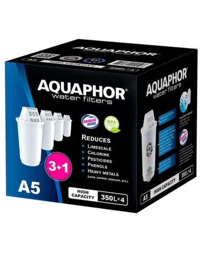 Filtre pentru apă Aquaphor - A5, 4 buc - 1