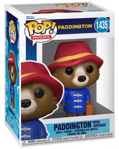 Figurina Funko POP! Movies: Paddington - Paddington with Suitcase #1435 - 2