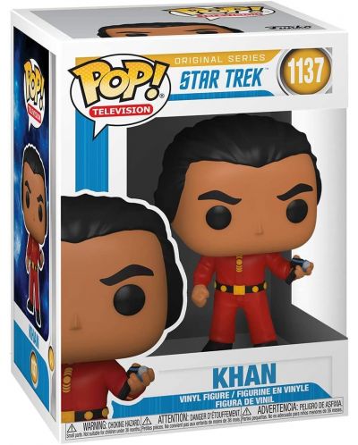 Figurina Funko POP! Television: Star Trek - Khan #1137	 - 2