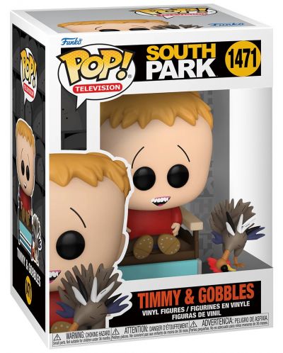 Figurină Funko POP! Television: South Park - Timmy & Gobbles #1471 - 2