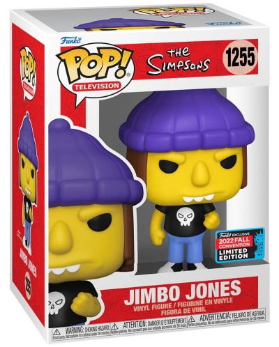 Figurină Funko POP! Television: The Simpsons - Jimbo Jones (Convention Limited Edition) #1255 - 2
