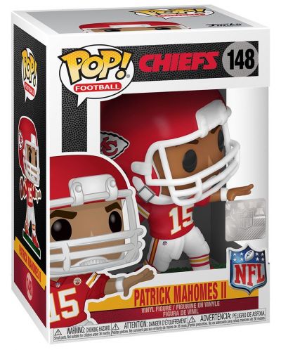 Figurina Funko POP! Sports: American Football - Patrick Mahomes (Kansas City Chiefs) #148 - 2