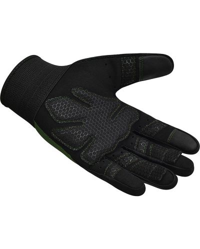 Mănuși de fitness RDX - W1 Full Finger , verde/negru - 6