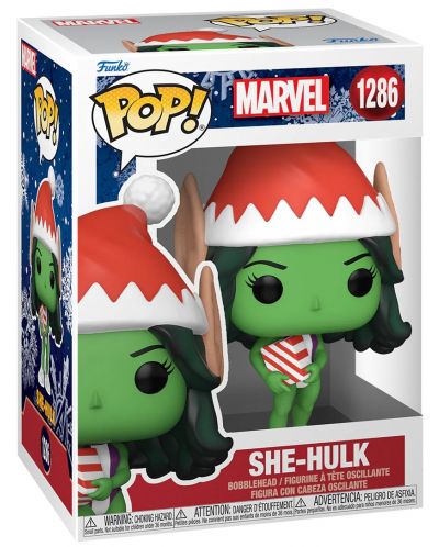 Figurină Funko POP! Marvel: Holiday - She-Hulk #1286 - 2