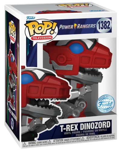 Figurină Funko POP! Television: Mighty Morphin Power Rangers - T-Rex Dinozord (Special Edition) #1382 - 2