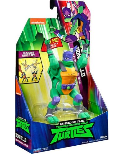 Figurina Playmates TMNT - Testoasa ninja, Donatello, deluxe - 1