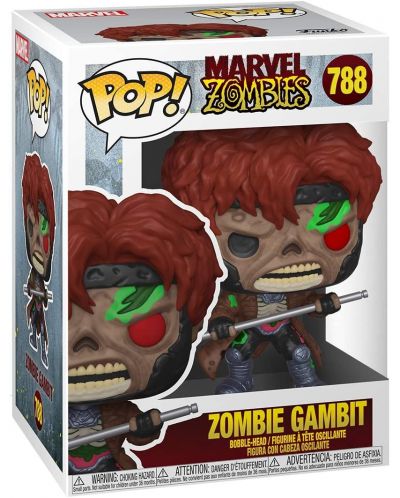 Figurina Funko POP! Marvel: Zombies - X-men (Gambit) #788 - 2