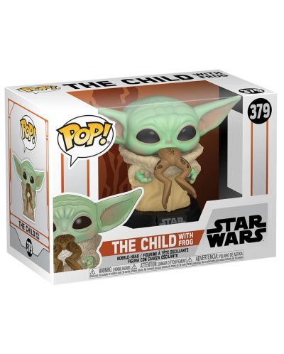 Figurina Funko Pop! Star Wars: The Mandalorian - The Child with Frog #379 - 2