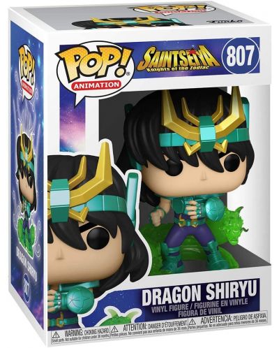 Figurina Funko POP! Animation: Saint Seiya - Dragon Shiryu #807 - 2