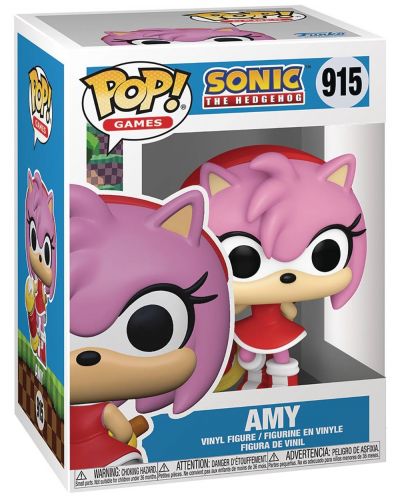 Figurină Funko POP! Games: Sonic the Hedgehog - Amy Rose #915 - 2