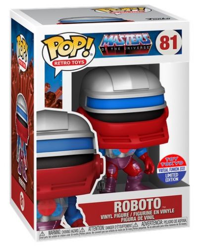 Figurina  Funko POP! Retro Toys: MOTU - Roboto (Limited Edition) #81 - 2