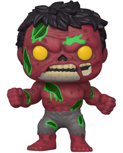 Figurina Funko POP! Marvel: Zombies - Red Hulk #790 - 1