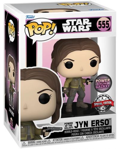 Figurina Funko POP! Movies: Star Wars - Power of the Galaxy: Jyn Erso (Special Edition) #555 - 2