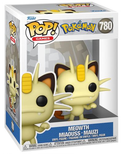 Figurină Funko POP! Games: Pokemon - Meowth #780 - 2