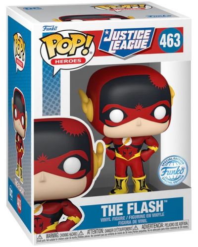 Figurină Funko POP! DC Comics: Justice League - The Flash (Special Edition) #463 - 2