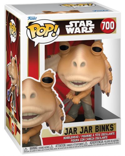 Figurină Funko POP! Movies: Star Wars - Jar Jar Binks #700 - 2