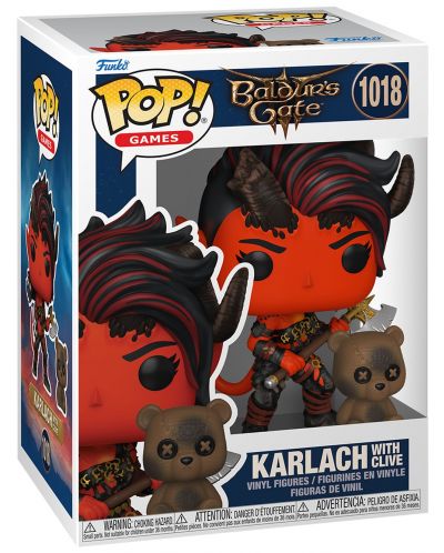 Funko POP 15体セット(バラ売り不可) Figurină Funko POP! Games: Baldur's Gate - Karlach with Clive