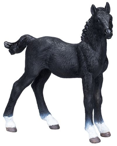 Figurina  Mojo Horses - Armasar negru Hanoverian - 1