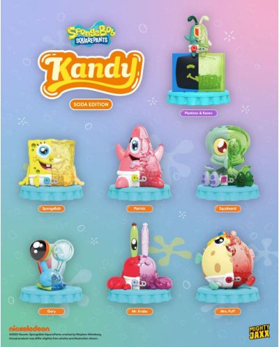 Figurină Mighty Jaxx Animation: SpongeBob SquarePants - Soda Edition Blind Box, sortiment - 2