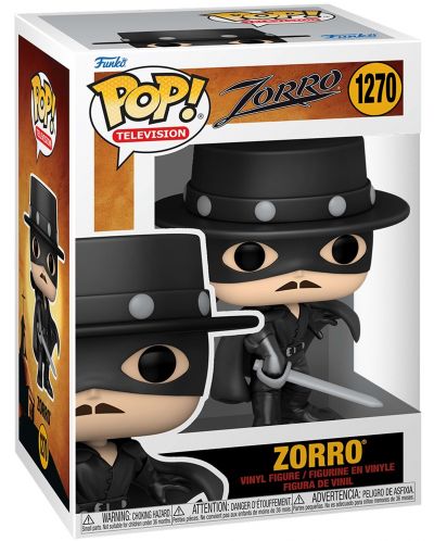 Figurină Funko POP! Television: Zorro - Zorro #1270 - 2