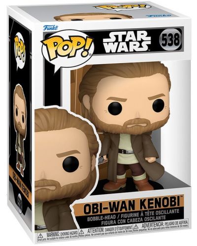 Figurină Funko POP! Movies: Star Wars - Obi-Wan Kenobi #538 - 2