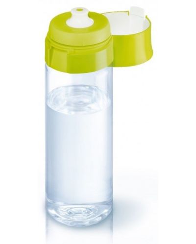 Sticlă filtrantă pentru apă BRITA - Fill&Go Vital, 0.6 l, lime - 2