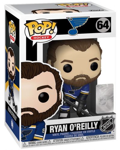 Figurina Funko POP! Sports: Hockey - Ryan O'Reilly (St. Louis Blues) #64 - 2