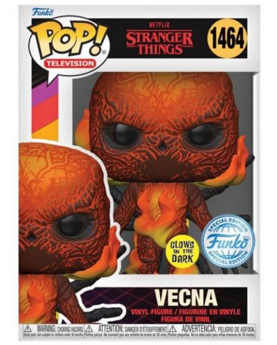 Figura Funko POP! Television: Stranger Things - Vecna (Glows in the Dark) (Special Edition) #1464 - 2