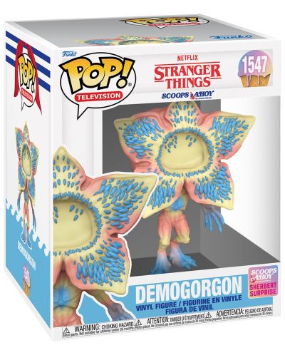 Figurină Funko POP! Television: Stranger Things - Demogorgon (Scoops Ahoy) #1547, 15 cm - 2