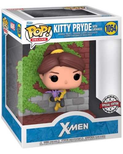 Figurină Funko POP! Deluxe: X-Men - Kitty Pryde with Lockheed (Special Edition) #1054 - 2