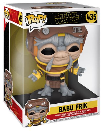 Figurina Funko POP! Movies: Star Wars - Babu Frik, 25 cm #435 - 2