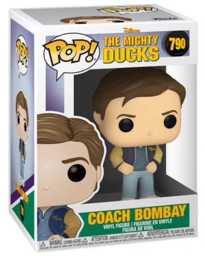 Figurina Funko POP! Movies: The Mighty Ducks - Coach Bombay #790 - 2
