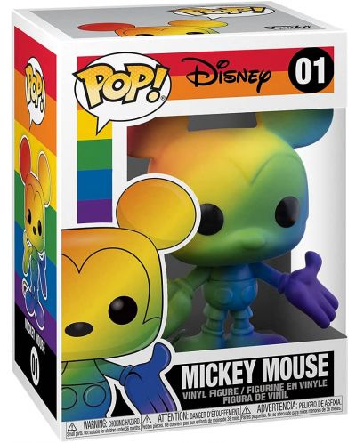 Figurina Funko POP! Disney: Mickey Mouse - Mickey Mouse (Rainbow) #01 - 2