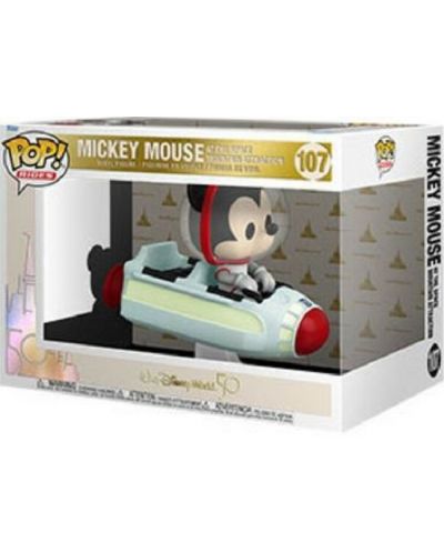 Figurina Funko POP! Rides: Disney World - Mickey Mouse at the Space Mountain Attraction #107	 - 2