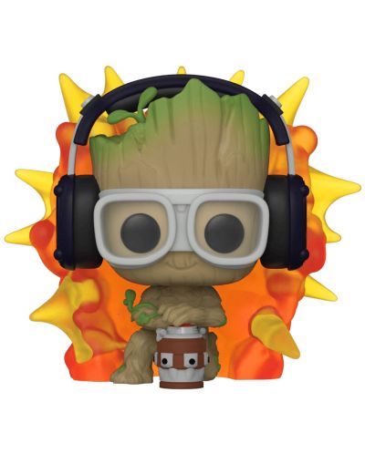 Figurina Funko POP! Marvel: I Am Groot - Groot with Detonator #1195 - 1